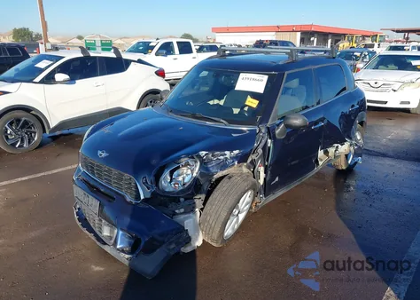 2013 Mini Countryman Cooper S z USA, uszkodzony, nr VIN WMWZC5C53DWM15154